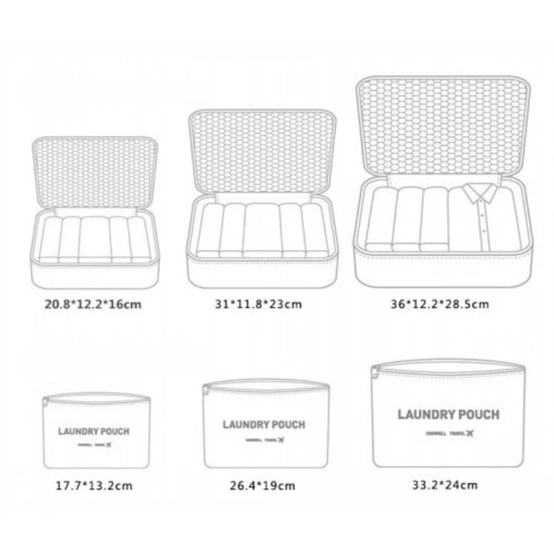 6 sztuk/zestaw organizator