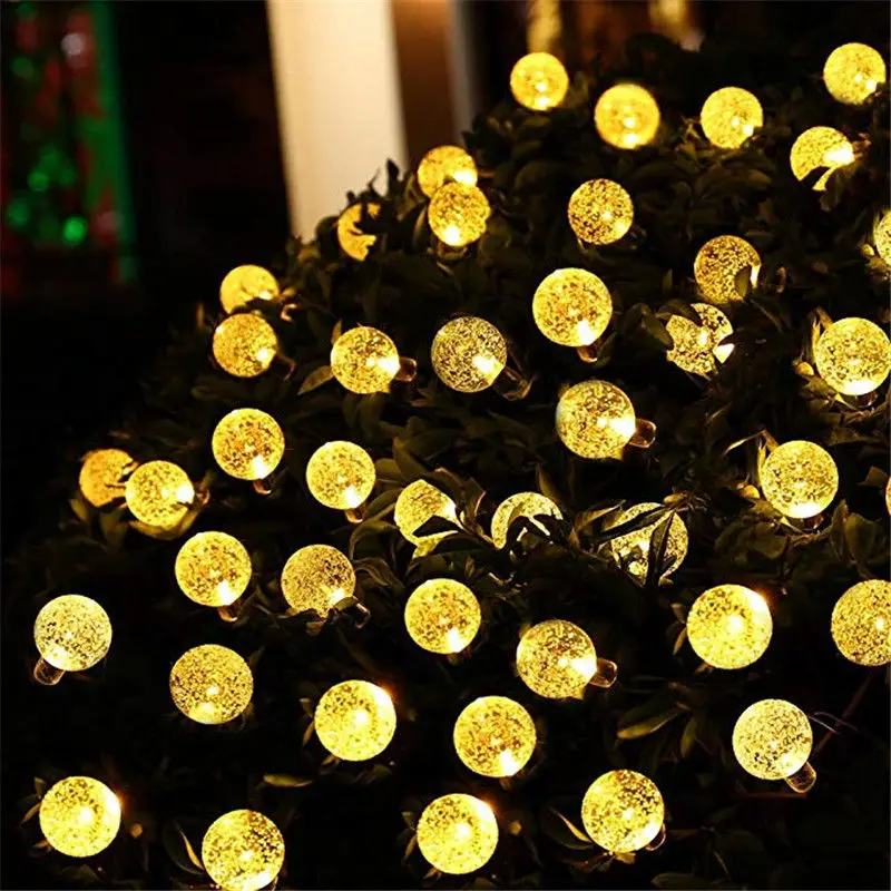 Światełka sznurkowe kryształowe kule 20/50 LED 5 m/10 m
