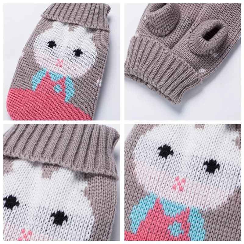 Cute Sphynx sweter pulower zima ciepłe ubrania dla zwierząt
