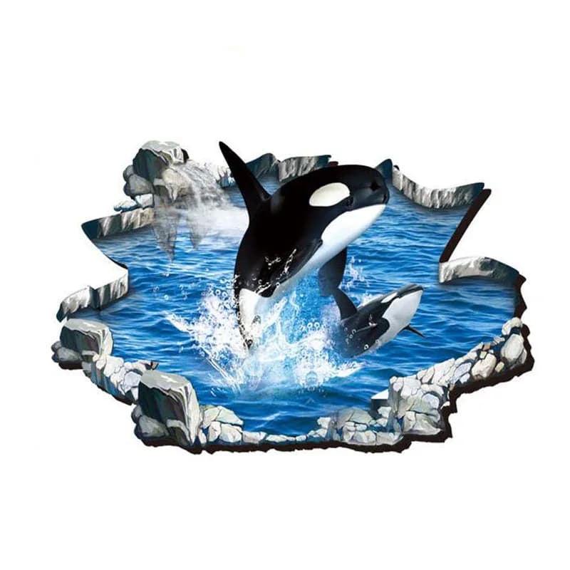 Ocean naklejka podłogowa