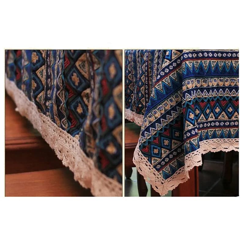 Obrus kolor miękkiej bawełny w paski