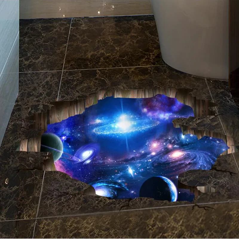 Wszechświat Galaxy naklejki ścienne do sufitu