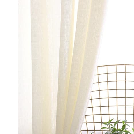 Biały Sheer zasłony Home Decor haftowany tiul