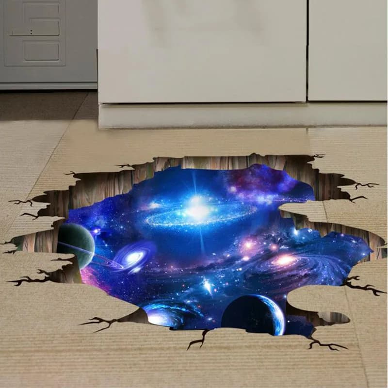 Wszechświat Galaxy naklejki ścienne do sufitu