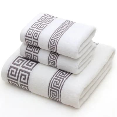 Zestaw ręczników 3 Pack dla dorosłych 100% bawełna