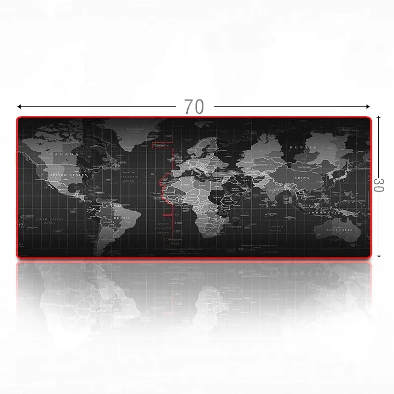 Mapa świata bardzo duża podkładka pod mysz