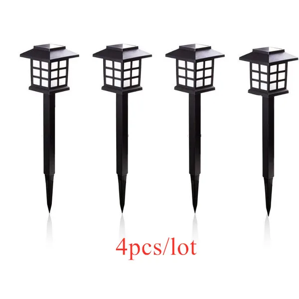 2/4/6/8 sztuk Led Solar oświetlenie ścieżki wodoodporna zewnętrzna lampa solarna