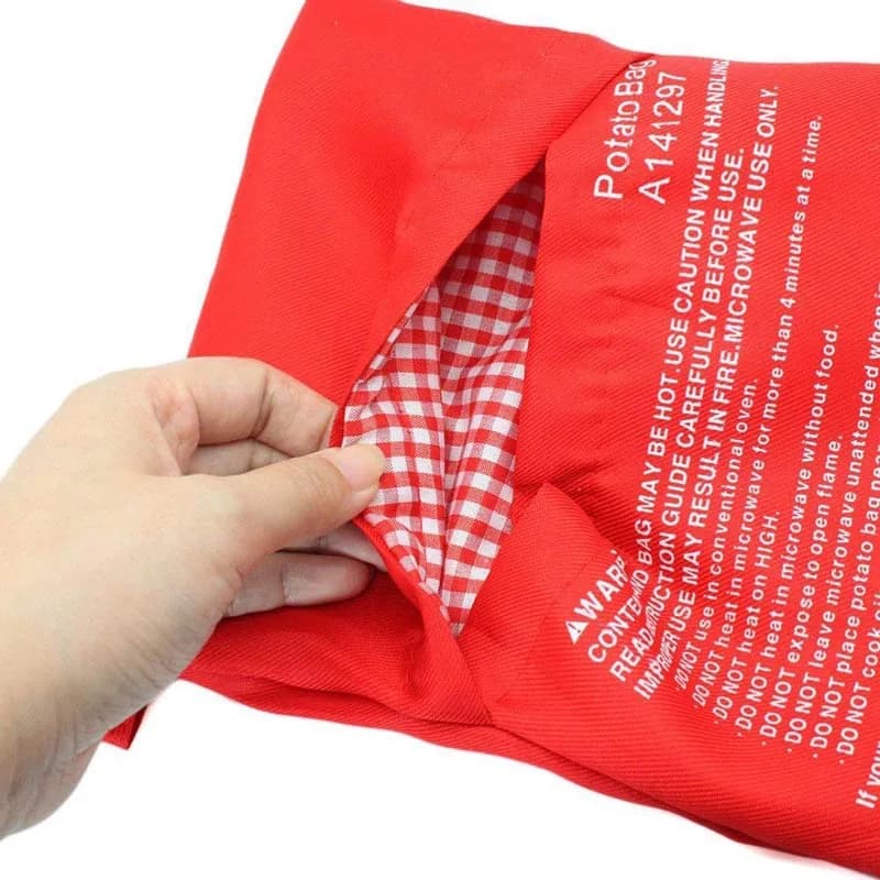 2 sztuk torba do pieczenia ziemniaków w kuchence mikrofalowej