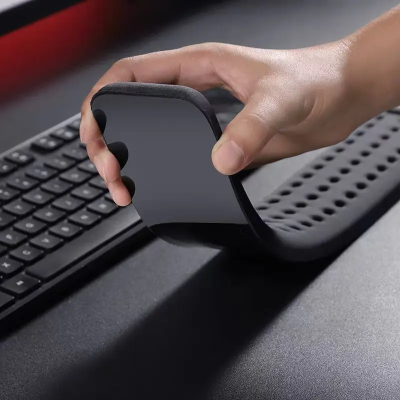 Podkładka pod mysz z podpórką pod nadgarstek – ergonomiczna mata