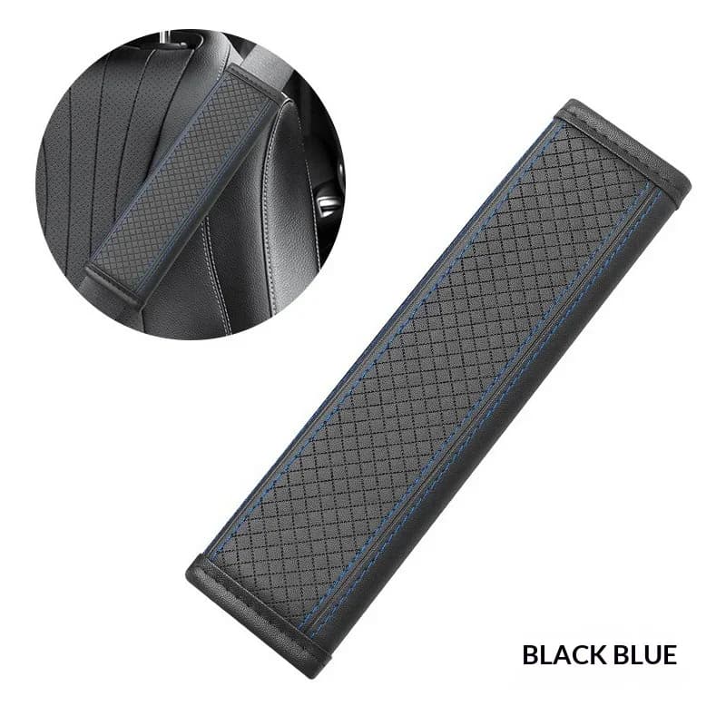 Osłona na pas bezpieczeństwa do auta – miękki ochraniacz pasa skórzany