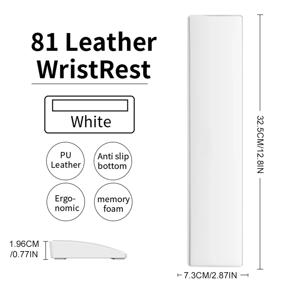 Ergonomiczna podkładka pod nadgarstek i łokieć – podpórka do klawiatury