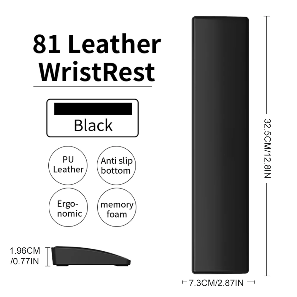 Ergonomiczna podkładka pod nadgarstek i łokieć – podpórka do klawiatury