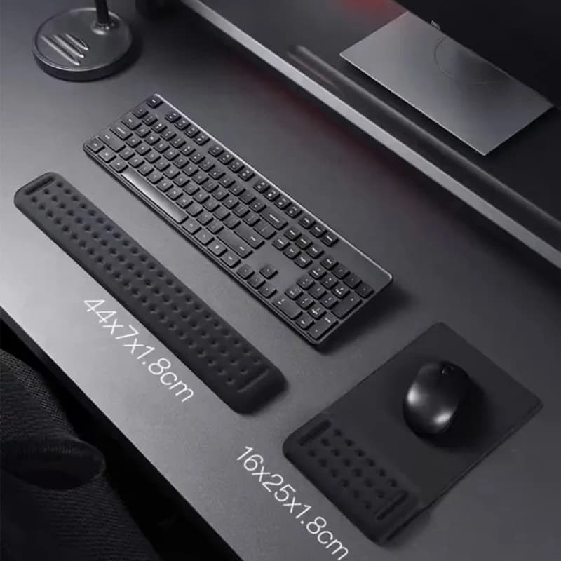 Podkładka pod mysz z podpórką pod nadgarstek – ergonomiczna mata