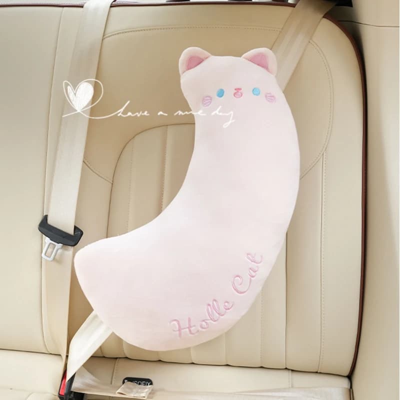 Poduszka na pas bezpieczeństwa dla dziecka – ochraniacz pasa do samochodu