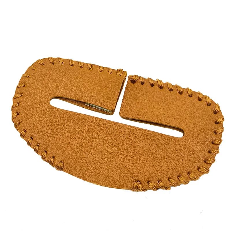 Skórzana osłona klamry pasa bezpieczeństwa – ochraniacz gniazda pasa do auta