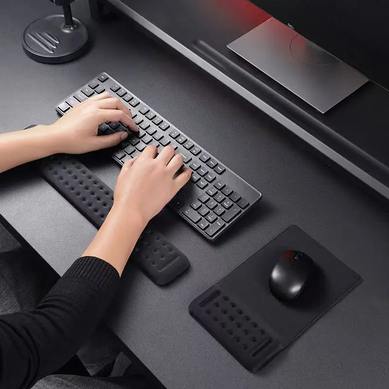 Podkładka pod mysz z podpórką pod nadgarstek – ergonomiczna mata