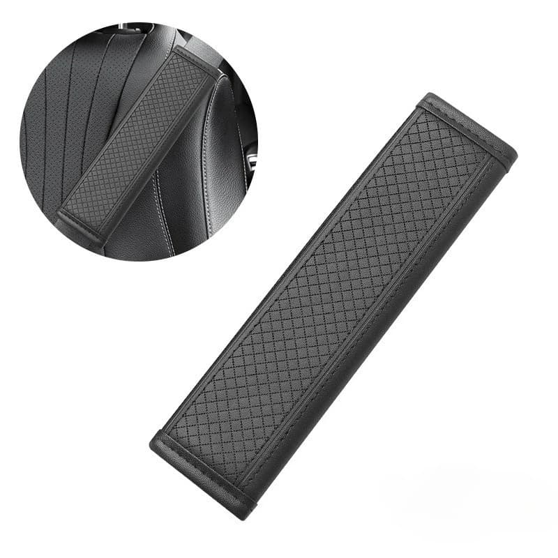 Osłona na pas bezpieczeństwa do auta – miękki ochraniacz pasa skórzany