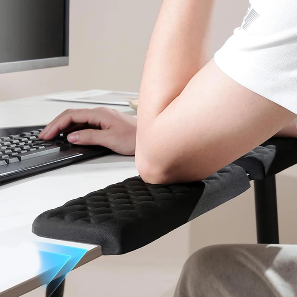 Ergonomiczna podkładka pod nadgarstek i łokieć – podpórka do klawiatury