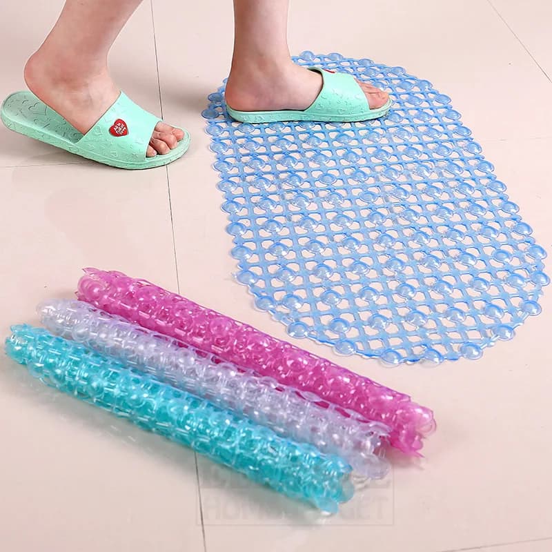 Nowa 37cm * 66cm pcv antypoślizgowa mata do kąpieli z przyssawką