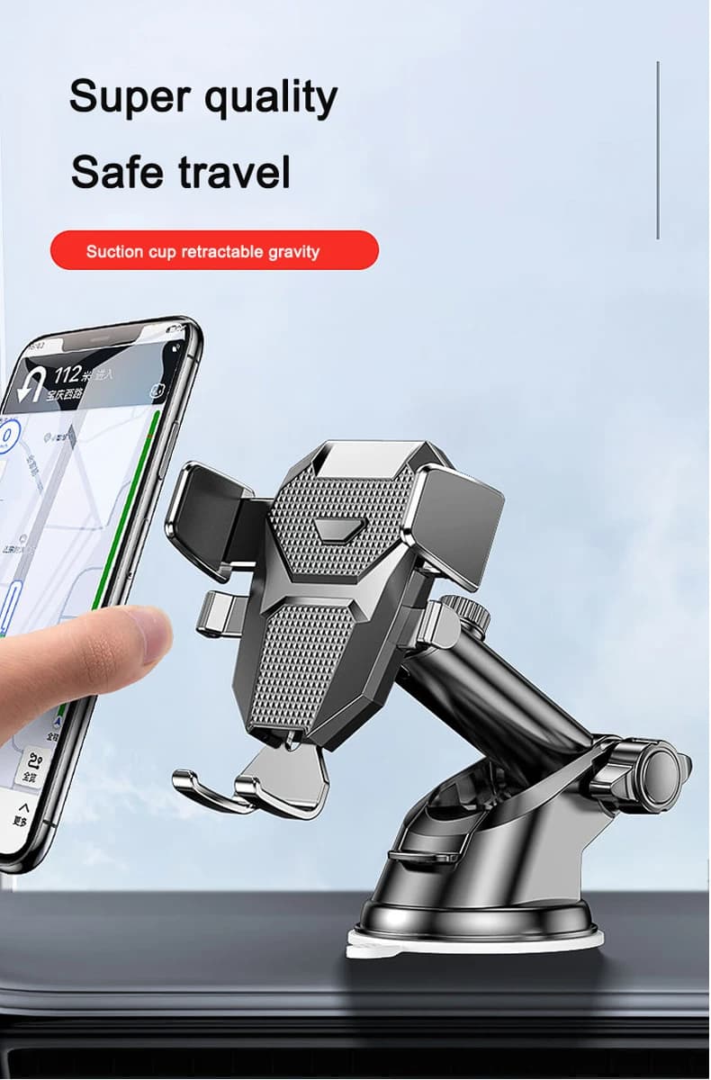 Uchwyt Samochodowy do Telefonu - Wygodne i Bezpieczne Rozwiązanie na Korzystanie z Telefonu w Pojeździe!