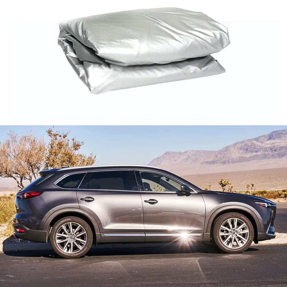 5-warstwowy pokrowiec samochodowy – ochrona przed gradem, śniegiem, kurzem i UV | Wodoodporny, całoroczny, antykorozyjny