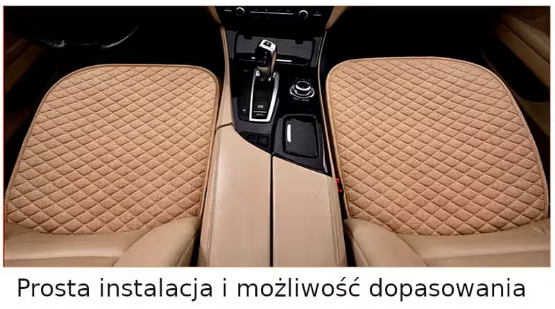 Pokrowce na siedzenia samochodowe przód/tył/pełny zestaw