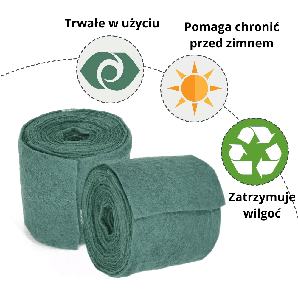 Ochronna Tkanina na Drzewa – Zimowa Osłona Antymrozowa i Oddychająca