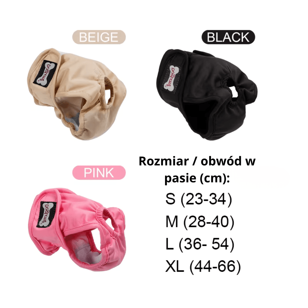 Psie pieluchy fizjologiczne